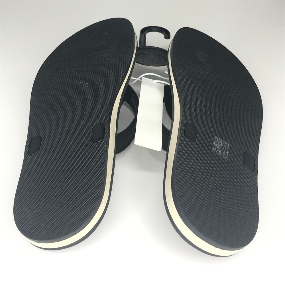 NWT Coach Black Pool Flip Flop Sandals SH0582 - Picture 6 of 6